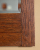 Art Deco Oak Mirror, Dutch, 1930s - Lone Fox