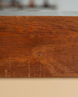 Art Deco Oak Mirror, Dutch, 1930s - Lone Fox