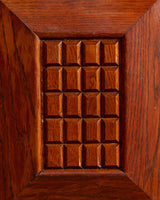 Art Deco Oak Two Door Server, Manner of Charles Dudouyt, France, 1940's - Lone Fox