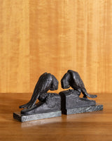 Art Deco Parrot Bookends by Georges Van De Voorde, France, 1930's - Lone Fox