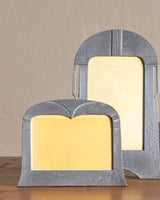 Art Deco Pewter German Picture Frames (set of 2) - Lone Fox
