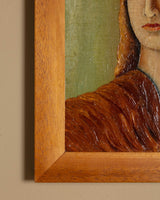Art Deco Portrait of a Woman, Spanish School, 1920's - Lone Fox