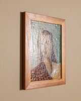 Art Deco Portrait of a Woman, Spanish School, 1920's - Lone Fox