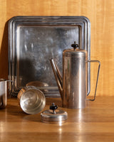 Art Deco Silver Plated Coffee Service, Italy, 1930's - Lone Fox