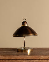 Art Deco-Style Brass Desk Lamp by Helo Leuchten, Germany, 1960s - Lone Fox