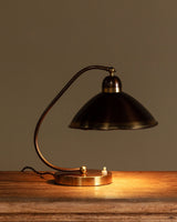 Art Deco-Style Brass Desk Lamp by Helo Leuchten, Germany, 1960s - Lone Fox