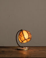 Art Deco Style Desk Lamp w/ Plastic Shade, France, 1950's - Lone Fox