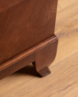 Art Deco Three-Door Oak Sideboard, France, 1940s - Lone Fox