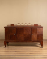 Art Deco Three-Door Oak Sideboard, France, 1940s - Lone Fox
