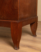 Art Deco Three-Door Oak Sideboard, France, 1940s - Lone Fox