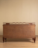 Art Deco Three-Door Oak Sideboard, France, 1940s - Lone Fox