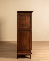 Art Deco Walnut Cabinet Manner of Charles Dudouyt, France, 1940s - Lone Fox