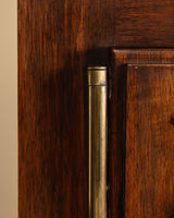 Art Deco Walnut Cabinet Manner of Charles Dudouyt, France, 1940s - Lone Fox