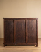 Art Deco Walnut Cabinet Manner of Charles Dudouyt, France, 1940s - Lone Fox