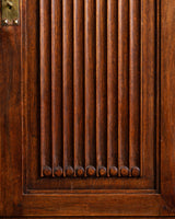 Art Deco Walnut Cabinet Manner of Charles Dudouyt, France, 1940s - Lone Fox