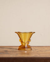 Art Deco Windsor Glass Vase by Walther & Söhne, Germany, 1930's - Lone Fox