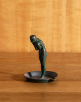 Art Deco Woman in Tub Ashtray by Max Le Verrier, France, 1925 - Lone Fox