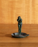 Art Deco Woman in Tub Ashtray by Max Le Verrier, France, 1925 - Lone Fox