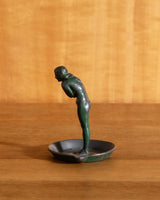 Art Deco Woman in Tub Ashtray by Max Le Verrier, France, 1925 - Lone Fox