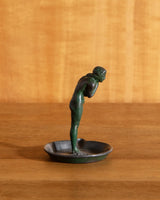 Art Deco Woman in Tub Ashtray by Max Le Verrier, France, 1925 - Lone Fox