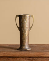 Art Nouveau Brass and Copper Vase, European, 1910's - Lone Fox