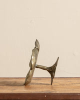 Art Nouveau Bronze Floral Pedestal Tray, 1930's - Lone Fox