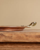 Art Nouveau Hammered Copper + Brass Tray - Lone Fox