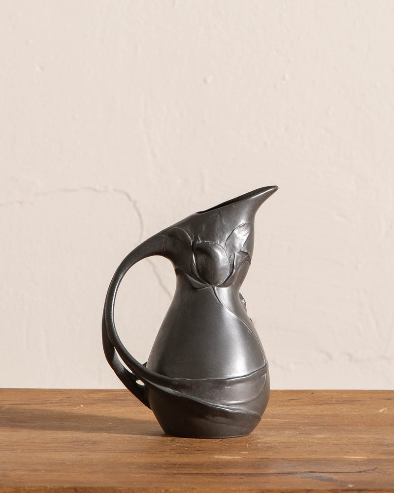 Art Nouveau Pewter Pitcher - Lone Fox