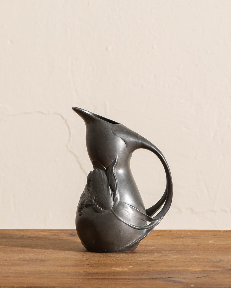 Art Nouveau Pewter Pitcher - Lone Fox