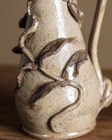 Art Nouveau Style Studio Pottery Leaf Vase, 1960s - Lone Fox