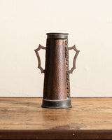 Art Nouveau Trench Art Copper Vase, 1920's - Lone Fox