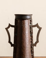 Art Nouveau Trench Art Copper Vase, 1920's - Lone Fox