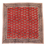 Artichoke Heart Kalamkari Cotton Handkercheif - Lone Fox