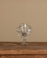 Artist Made Twisted Glass Chalice - Lone Fox