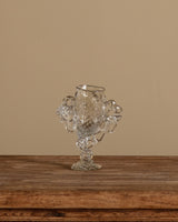 Artist Made Twisted Glass Chalice - Lone Fox