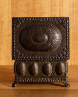 Arts & Crafts Hammered Copper Jewelry Box, Belgium, 1920's - Lone Fox