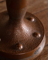 Arts & Crafts Hammered Copper Mushroom Table Lamp, Germany, 1910s - Lone Fox