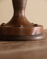 Arts & Crafts Hammered Copper Mushroom Table Lamp, Germany, 1910s - Lone Fox