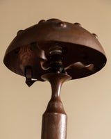 Arts & Crafts Hammered Copper Mushroom Table Lamp, Germany, 1910s - Lone Fox