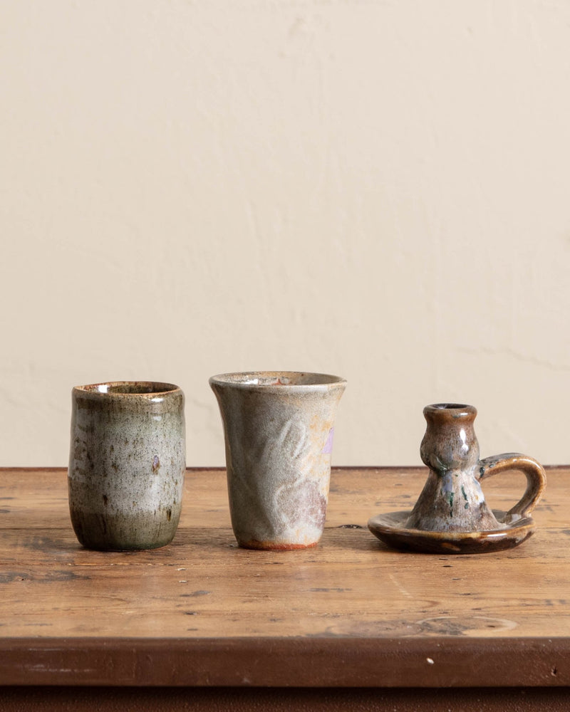 Assorted Studio Pottery Lot (7 pcs) - Lone Fox