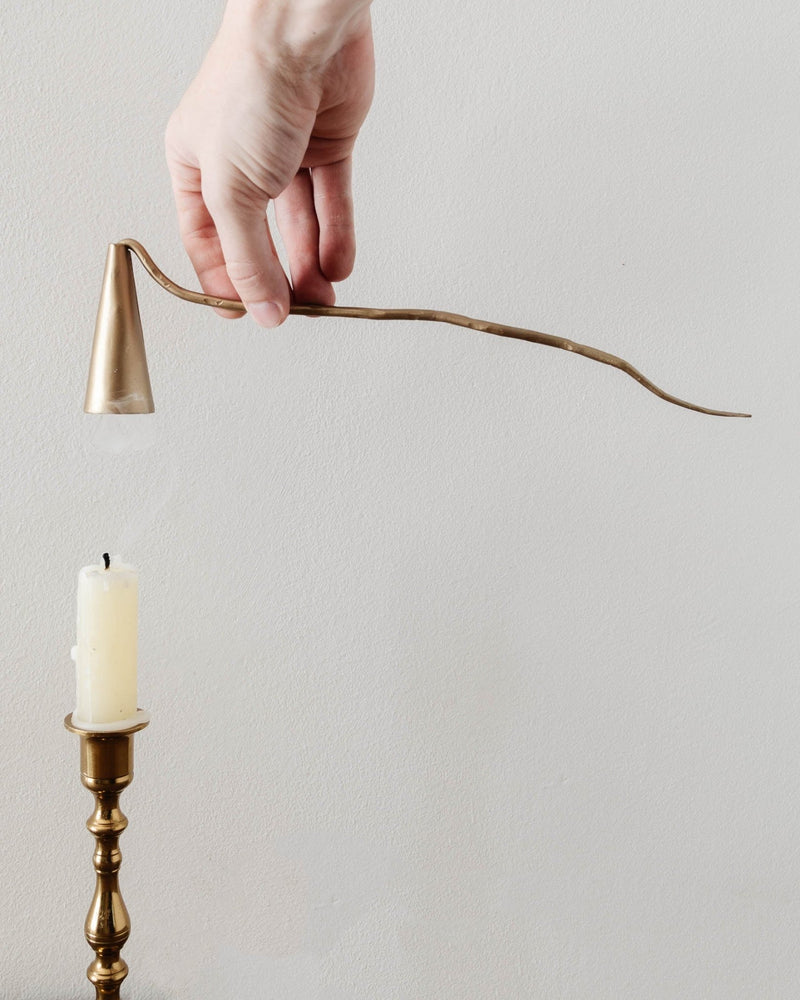 Atlas Gold Candle Snuffer - Lone Fox