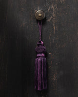 Aubergine Knotted Decorative Tassel - Lone Fox