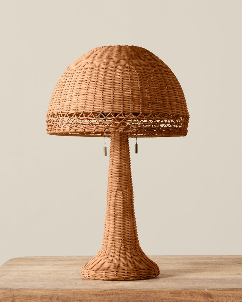 Augusta Woven Table Lamp - Lone Fox