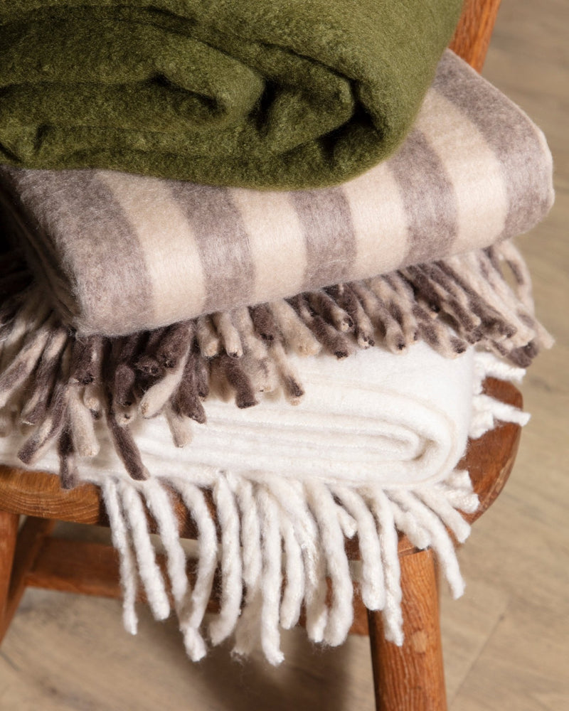 Aurora Fringe Throw Blanket - Lone Fox