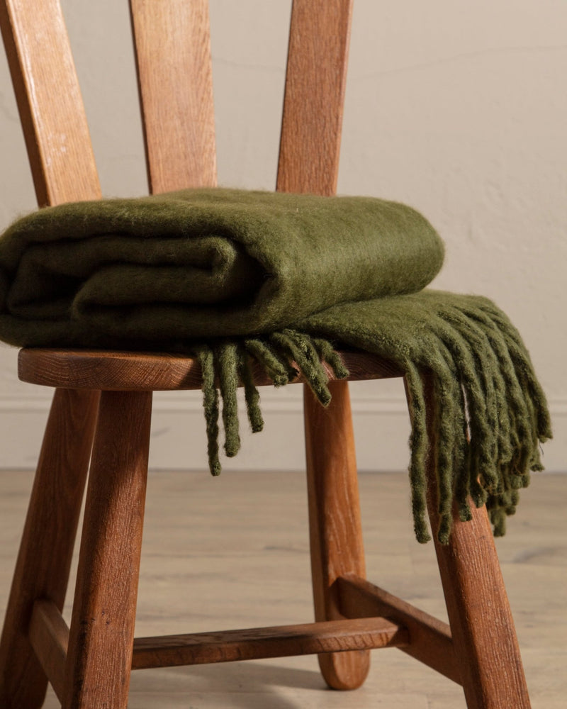 Aurora Fringe Throw Blanket - Lone Fox