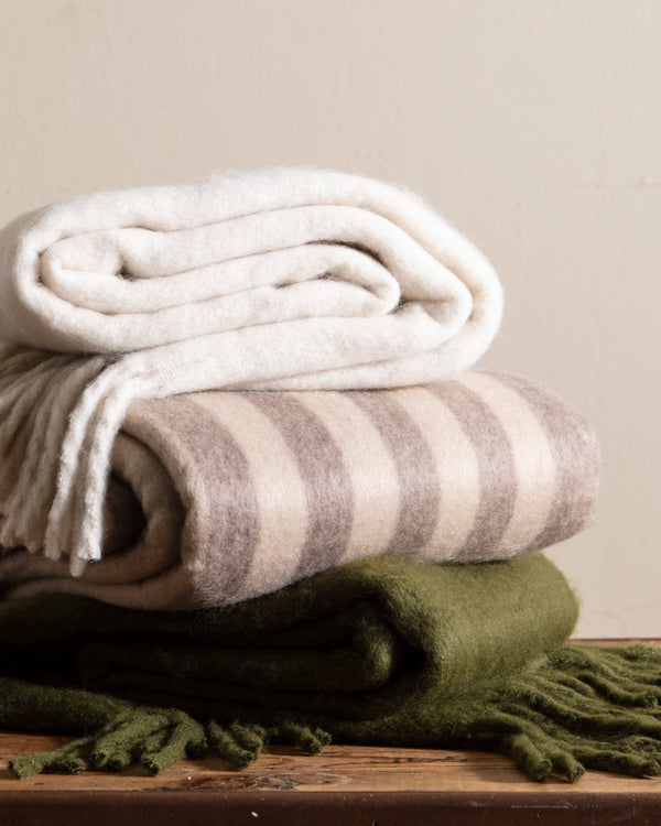 Aurora Fringe Throw Blanket - Lone Fox