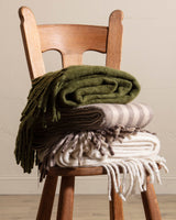 Aurora Fringe Throw Blanket - Lone Fox