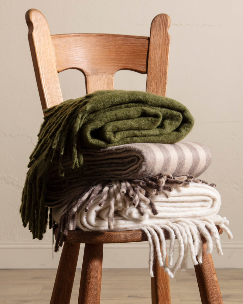 Aurora Fringe Throw Blanket - Lone Fox