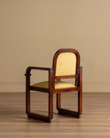Austrian Secessionist Style Mahogany Chair, Vienna, 1920's (2 Available) - Lone Fox