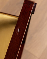 Austrian Secessionist Style Mahogany Settee, Vienna, 1920's - Lone Fox